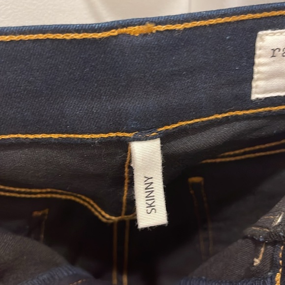 Rag & Bone Skinny Maternity Jeans Bedford NWT Size 24 Pregnancy Denim Pants - Picture 10 of 15